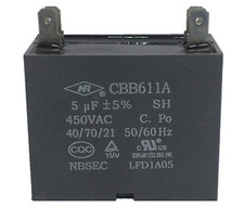 LG SAMSUNG DAIKIN  AIR CONDITIONER FAN  MOTOR CAPACITOR  5uF 450Volt CBB61