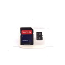 SanDisk 4GB microSDHC Memory Card with SD Adapter SDSDQ-4096-A11 