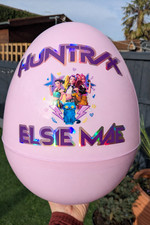 Giant Jumbo Fillable Plastic Easter Eggs | Personalised & Custom Design
