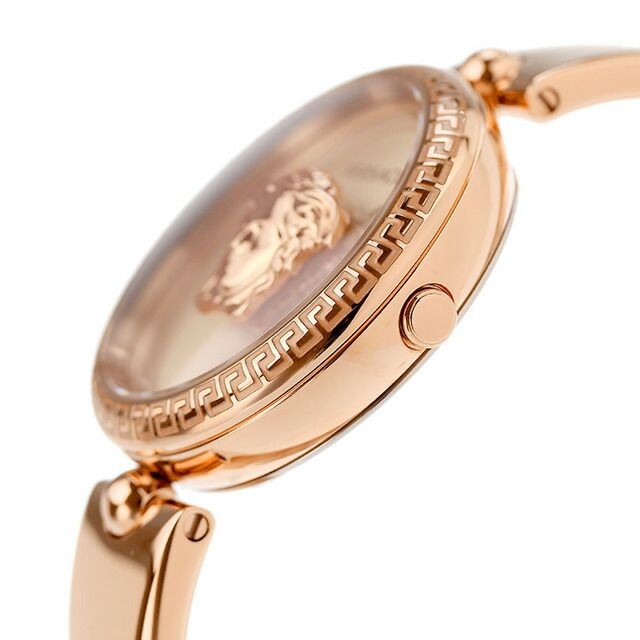 Versace Women's Palazzo Empire VECQ00718 Quartz Watch Pink Gold Used From Japan thumbnail 2