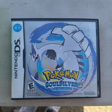 Pokemon SoulSilver Version for Nintendo DS 2010 Release, Case and Cartridge