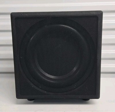 REL Q201E 10'' 200W Powered Subwoofer Black -TESTED & WORKS AMAZING- FAST SHIP - 