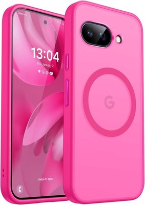 Magnetic Case for Google Pixel 9a (6.3 Inch), Upgraded Shockproof Protective Cov