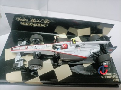 minichamps 1:43 Mercedes-Benz C29 K. Kobayashi 2010 Sauber F1 Racing car Model