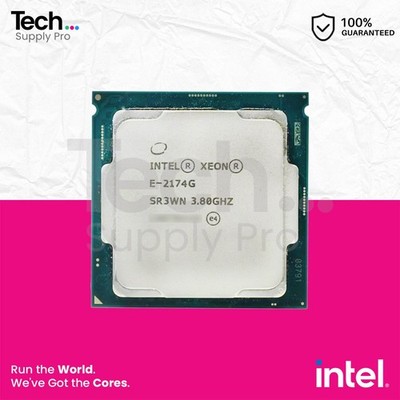 SR3WN Intel Xeon E-2174G 4-Core 3.80GHz 8MB 71W 8GT/s FCLGA1151 Processor