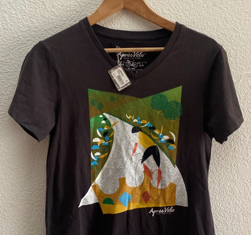 Apres Velo Live The Ride Willunga Hill Tee T-Shirt Ride Down Under Australia NWT - Picture 4 of 5