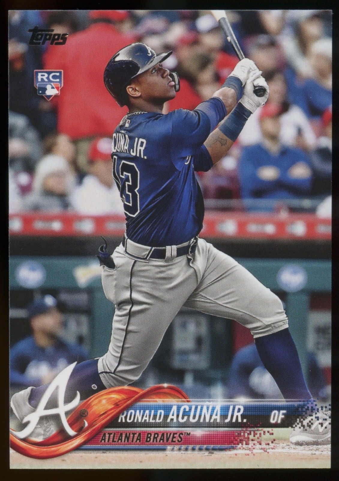 2018 Topps Update Series Ronald Acuna Jr. Rookie Atlanta Braves RC #US250