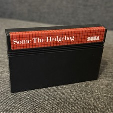 Sonic The Hedgehog Sega Master System Modul Cartridge