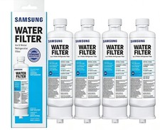 4 PACK Genuine Samsung DA97-17376B HAF-QIN/EXP REFRIGERATOR Water Filter New