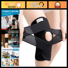 Adjustable Knee Brace with Side Stabilizers f...