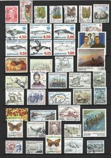 GROENLAND timbres oblitérés années 1990s   (K)