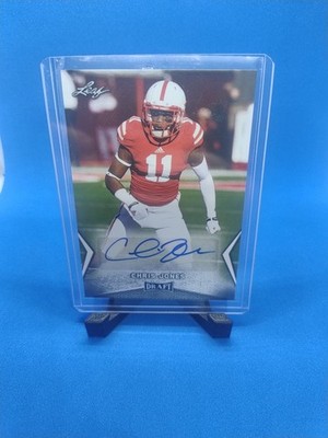 Chris Jones - Auto 2018 Leaf Trading Cards Cornhuskers