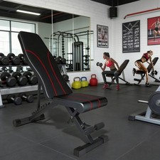 Foldable Sit Up Bench Abdominal Weight Bench Ab Crunch Home Gym Fitness Exercise