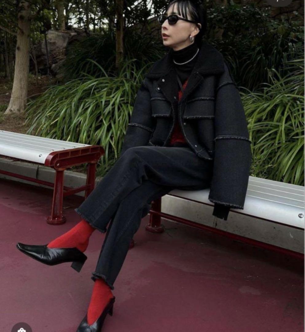 MIREI KIRITANI AMERI Collaboration Boa Jacket - image 5