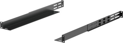 1U Universal Rack Mount Rails,4-Post Server Rack Shelf Rail with 20.9''-32'' Adjus