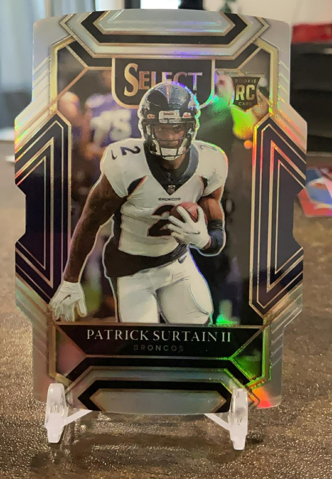 Patrick Surtain II Panini Select #285 Die-Cut Silver