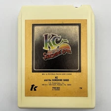 KC & The Sunshine Band - Self-Titled - Restored 8 Track Tape - New Pad & Splice