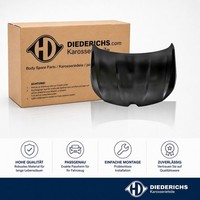 Motorhaube Diederichs 4467000 FÜR Renault