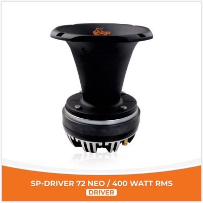 SP Audio Sp-Driver72 Neo Magnet 400WRms compression Driver 