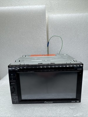 Pioneer AVH-100DVD In Dash DVD Double Din Receiver With Plug Harness UNTESTED