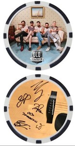 OLD DOMINION - COUNTRY MUSIC GROUP - POKER CHIP ***SIGNED***