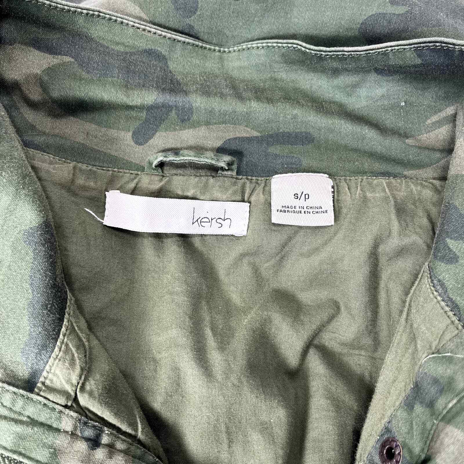 kersh Army Camo Utility Jacket Small Gem