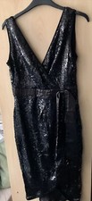 New TFNC Woman Wrap Sequin Dress 8