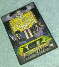 Evil Dead 2 DVD Bruce Campbell  1987 rare artwork horror Halloween