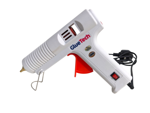 100W Hot Melt Glue Gun 12X Glue Sticks UK plug ON/OF Professional Industrial - Picture 9 of 12