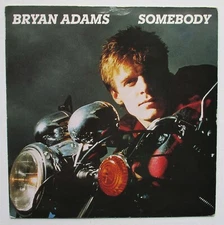 Bryan Adams - 7" UK 45 - Somebody -  1985 - A&M AM 236 - 1985 - P/S - VG+/VG+