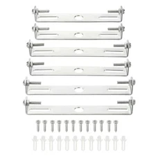6pcs Ceiling Light Plate Fixture Chandelier Mounting Bracket