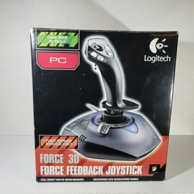 Logitech Force 3D Force Feedback Joystick Wingman w/Box. Not Tested.