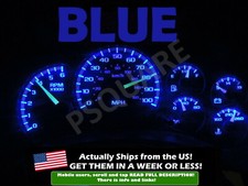 Gauge Cluster LED Dashboard Bulbs Blue For Chevy GMC 99 02  Silverado Truck 