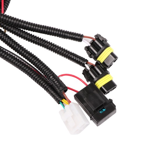 Car H11 Fog Light Wiring Harness 12V On/Off Switch w/ LED Indicator Power Relay - Foto 13 di 15