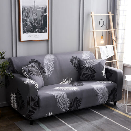 1/2/3/4 Sitz Sofabezug L-Form Stretch Elastisch Couchbezüge Slipper Protector - Bild 7 von 23