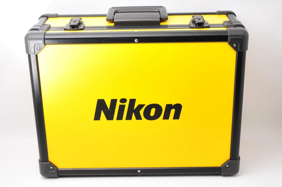 Редкий [N новый ++ с ремнем] Nikon желтый снасти жесткий атташе камеры чехол из Японии - Изображение 3 из 4