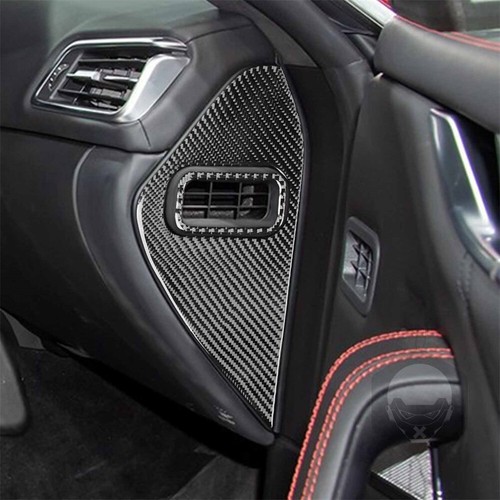Carbon Fiber Door Anti-Collision Buffer Cushion Trim for Maserati Ghibli 2014-22 - Bild 5 von 14