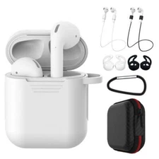 For Apple AirPods Case 1/2 AMZER 7 in 1 Silicone Protector Shockproof Full Cover