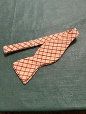 The Cordial Churchman Muszka Żółta Czerwona Gingham „Winthrop” Karolina Południowa