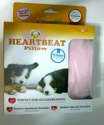 puppy heartbeat pillow