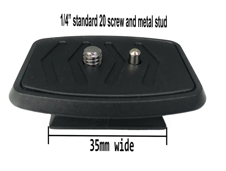 PLACA de liberación rápida para empuñadura de pistola trípode Sunpak ULTRA 6000PG 620-PISTOLGRPQR Foto 2 de 4