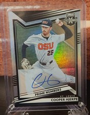 2022 Elite Extra Edition Prime Numbers Signatures Auto A #22 Cooper Hjerpe /200