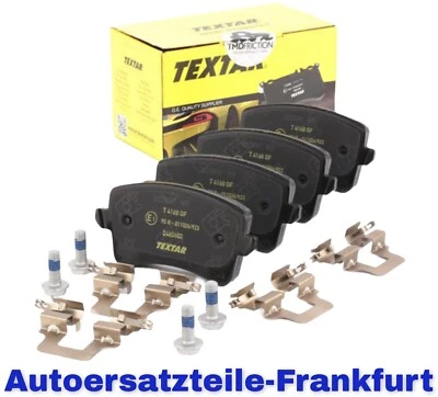 TEXTAR 2460602 Bremsbeläge HINTEN für AUDI A4 B8 + A5 8T + Cabriolet 8F + Q5 8RB - Bild 1 von 4