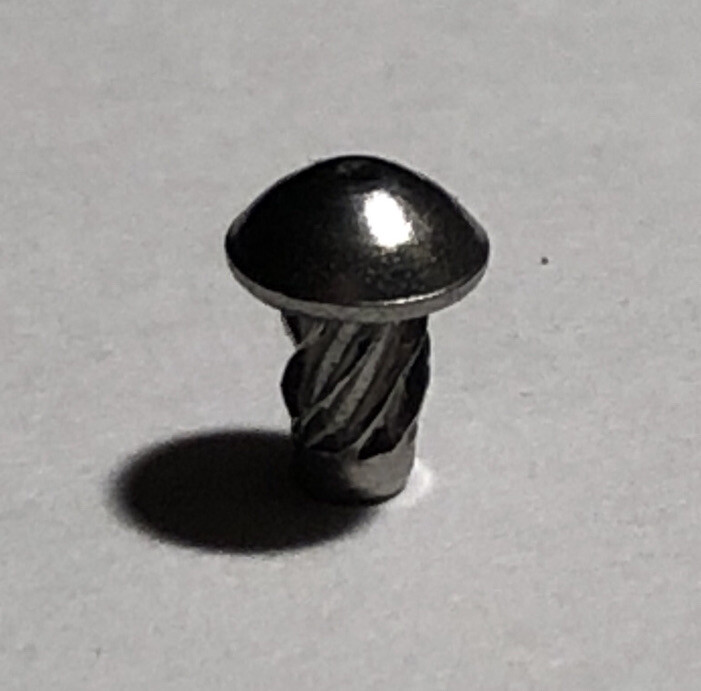 BICYCLE HEAD BADGE RIVETS Bicycle Headbadge Spiral Rivit Screw Rivets ...