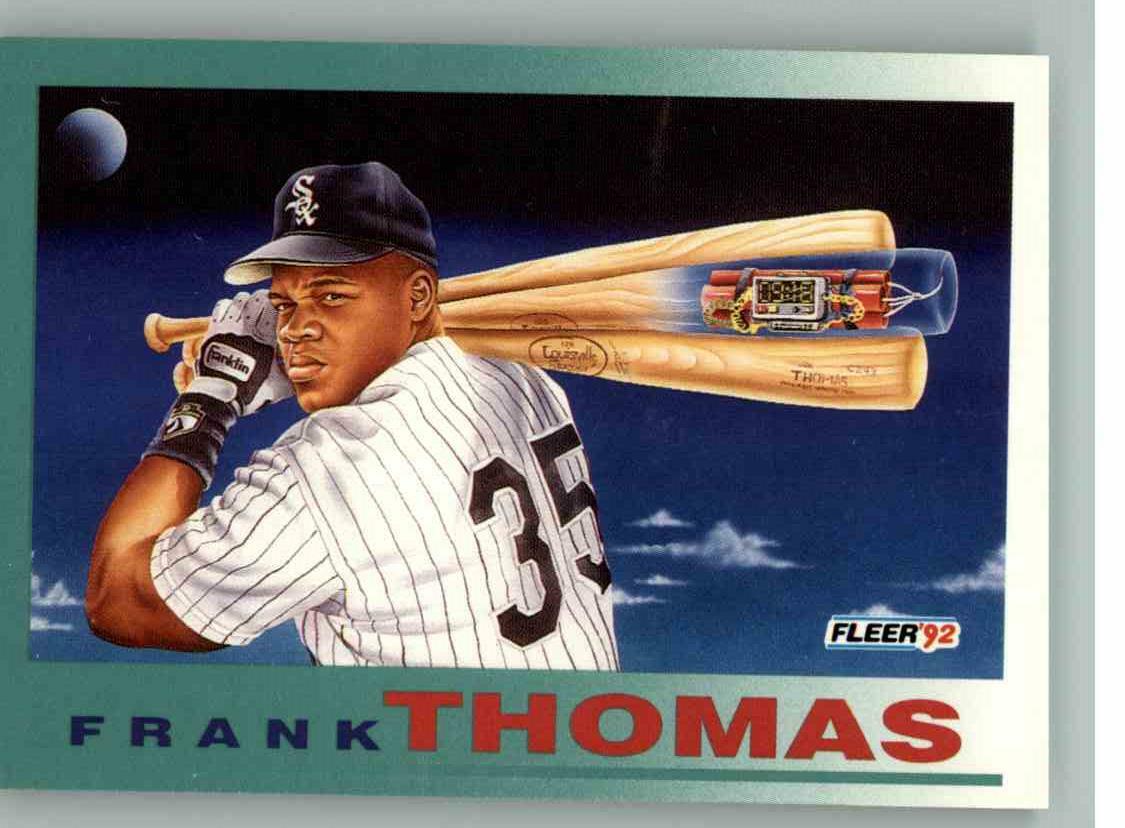 1992 Fleer Pro Vision Frank Thomas card# 712****Whitesox**** | eBay