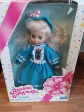 Muñeca Elizabeth Precious Playmates 14,5" 1987 Sleepy Eyes Posable NUEVA EN CAJA Leer