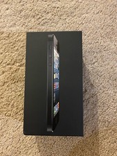 Apple iPhone 5 16GB Black BOX Only - WITH APPLE STICKERS
