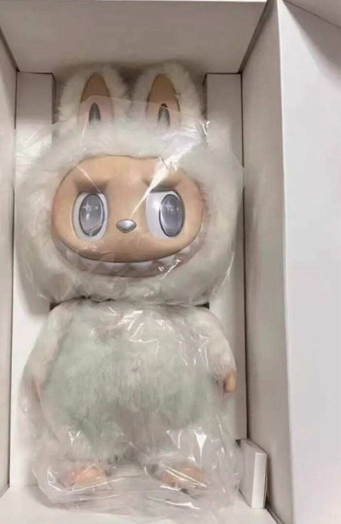 POP MART THE MONSTERS Zimomo Labubu Angel in Clouds Plush Vinyl