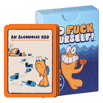 Go Fuc Yourself The Adult Go Fish Game You've Always Wanted Hilarious Card Game