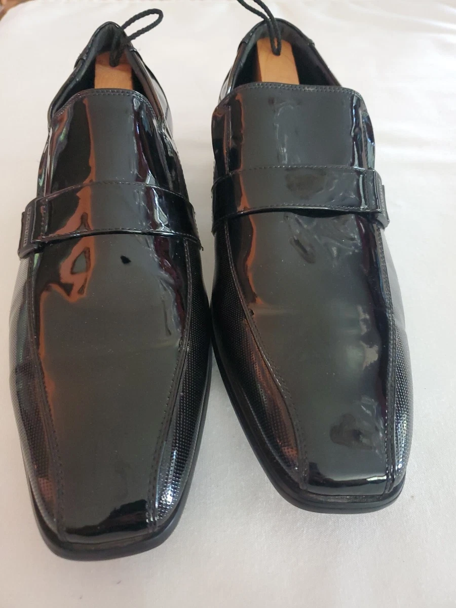 Kenneth Cole Reaction Black Patent Leather Slip On Dress Shoes Men’s 11 M Kenneth Cole Reaction Men main image 4